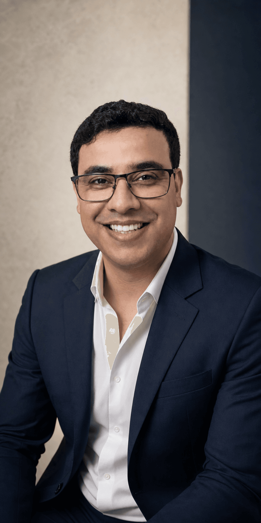 Retrato executivo de Dalton Rodrigues, CEO e cofundador da Synap